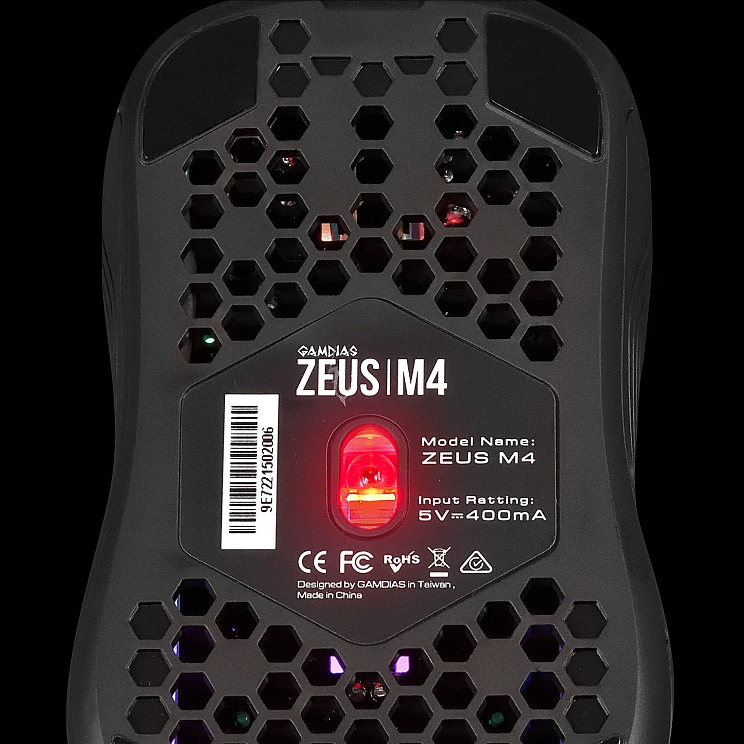 Gamdias Zeus M4 RGB Wired Gaming Mouse with Mousepad