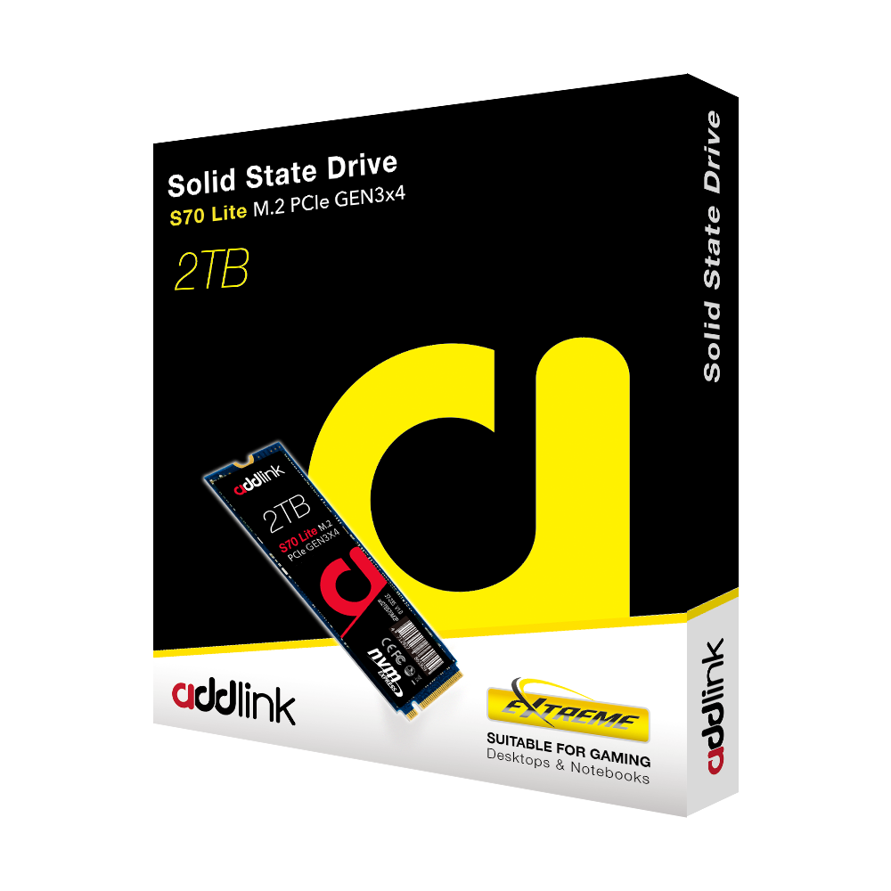 addlink S70 Lite 512GB NVMe M.2 Internal Solid State Drive