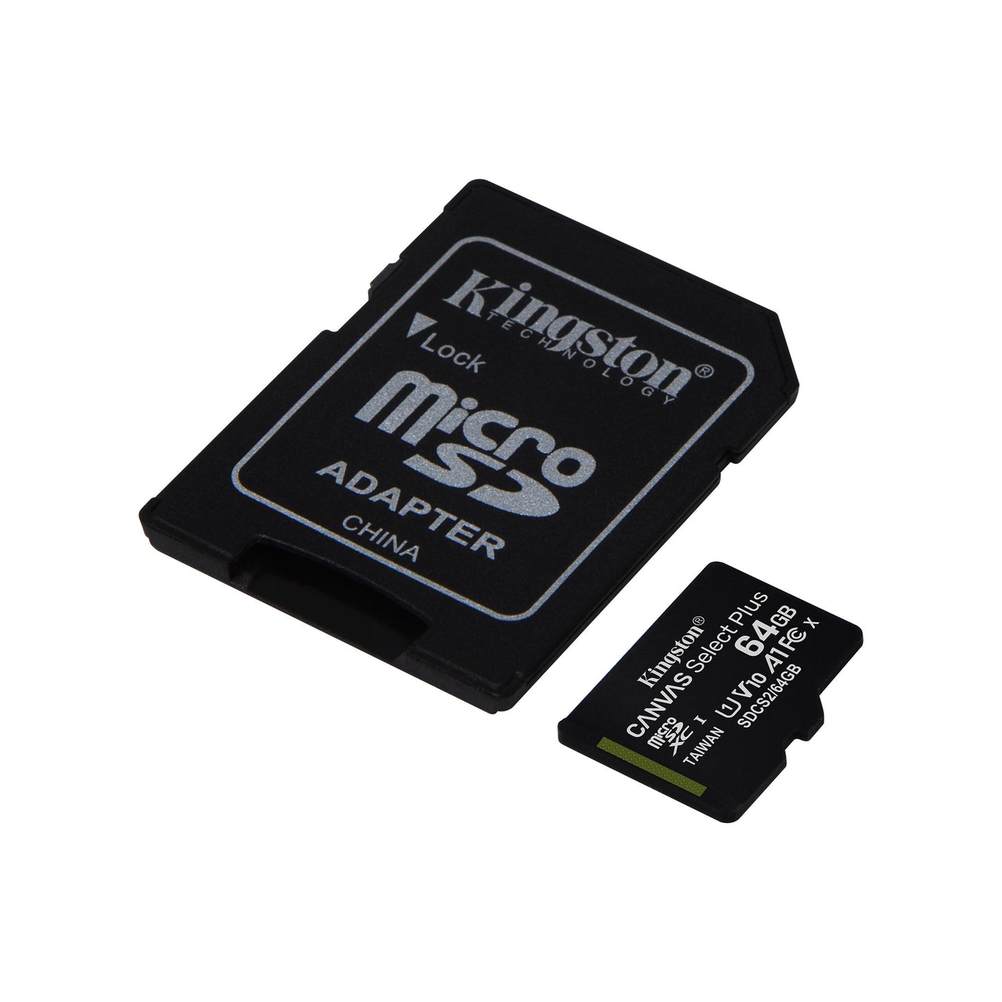 Kingston CANVAS Select Plus 64GB microSDHC Memory Card