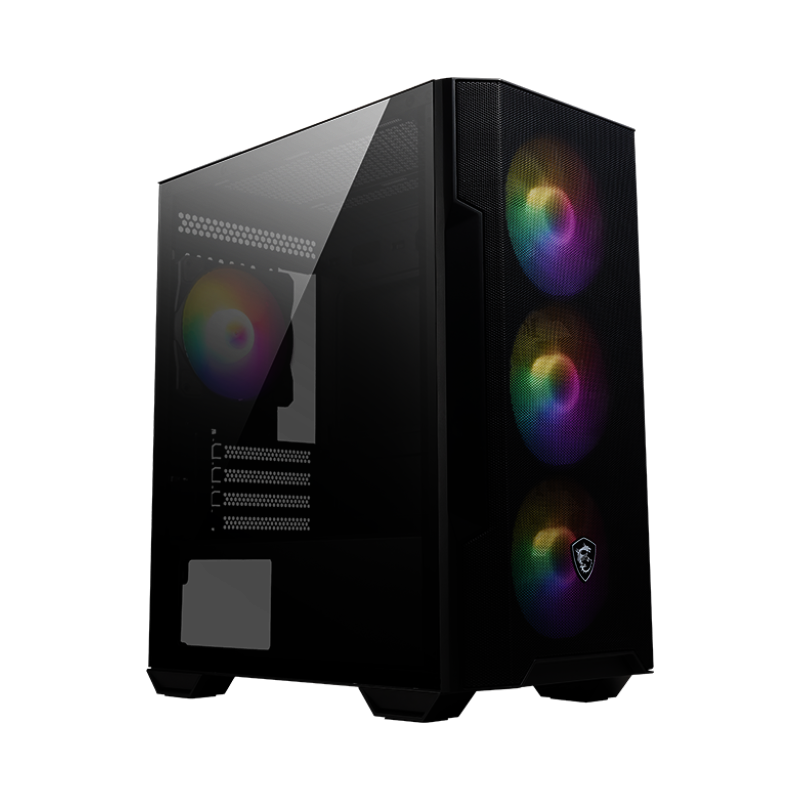 MSI MAG Forge M100R RGB Mid Tower Gaming Computer Case