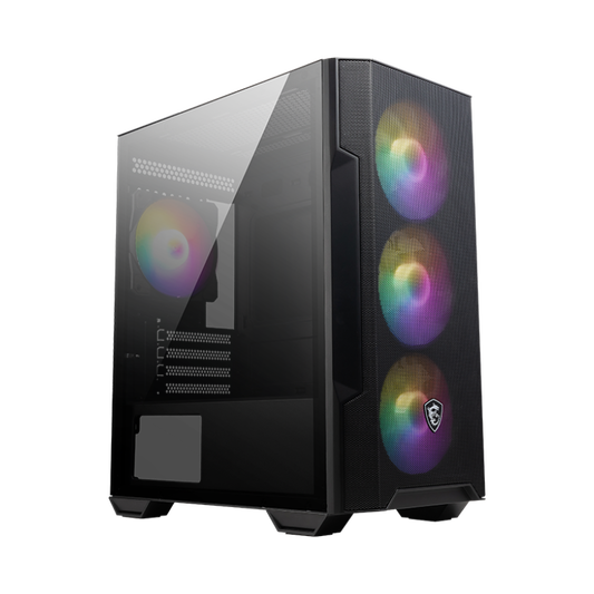 MSI MAG Forge M100R RGB Mid Tower Gaming Computer Case