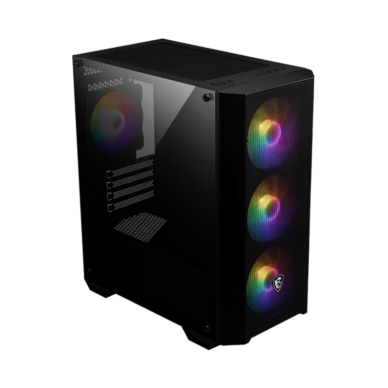 MSI MAG Forge M100A RGB Mid Tower Gaming Computer Case