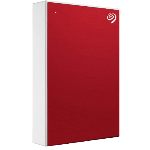 Seagate One Touch 1TB USB 3.2 Gen 1 Portable External Hard Disk Drive (RED)